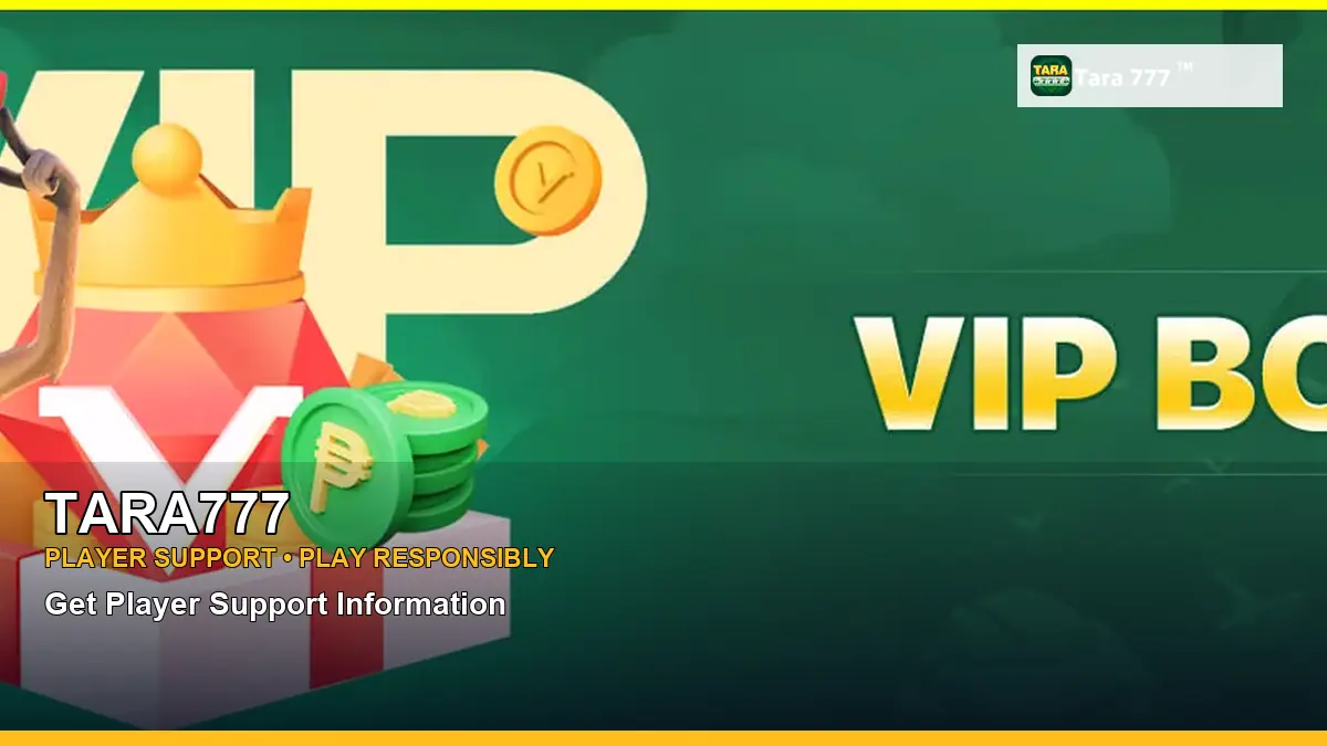 TARA777 account safety and casino help for Philippine players