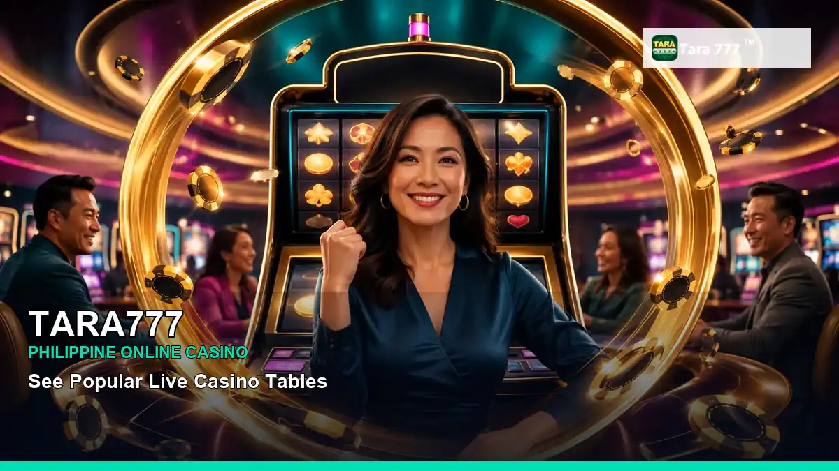 TARA777 featured slots and live casino guide for Philippine players