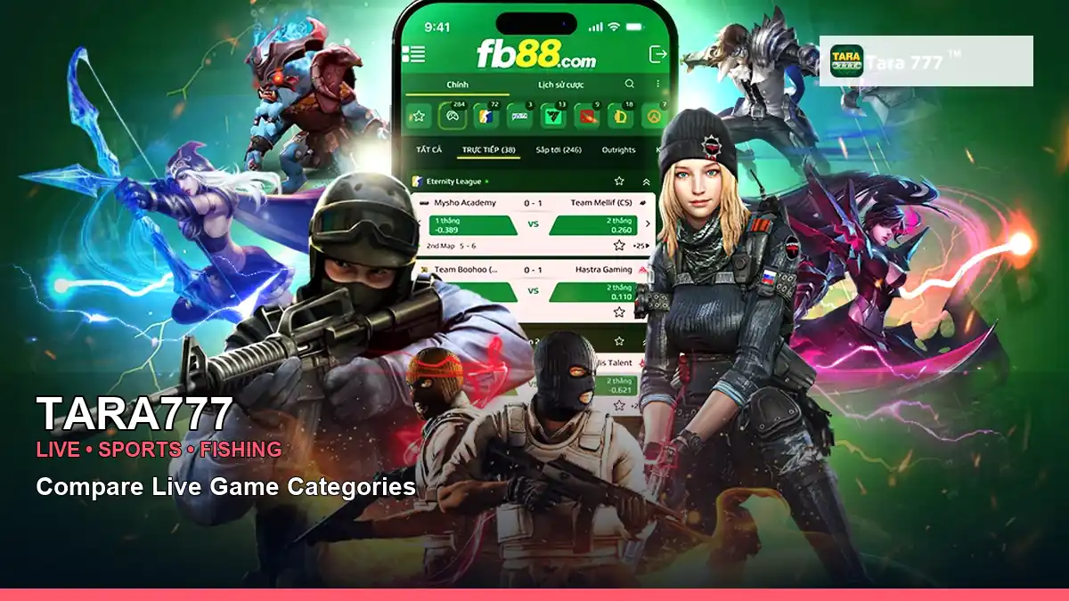TARA777 sports betting and arcade games for Philippine players